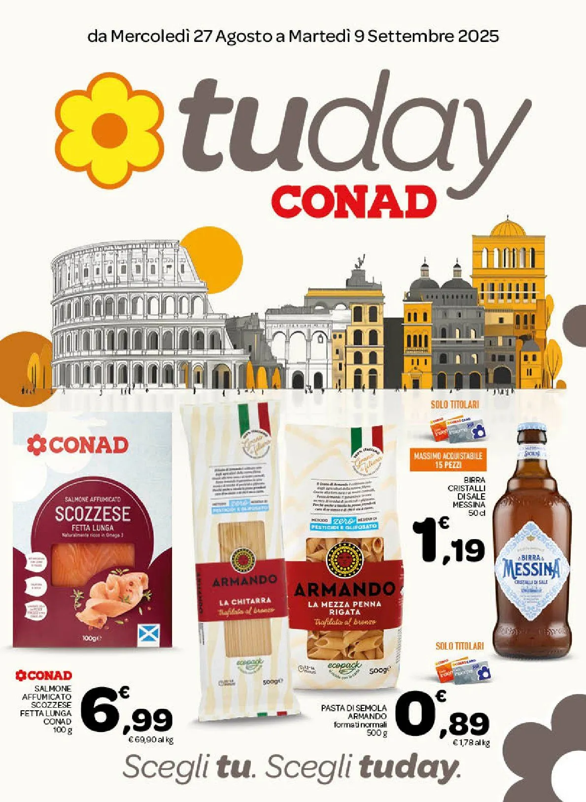 Volantini Conad da 27 agosto a 9 settembre di 2025 - Pagina del volantino 1