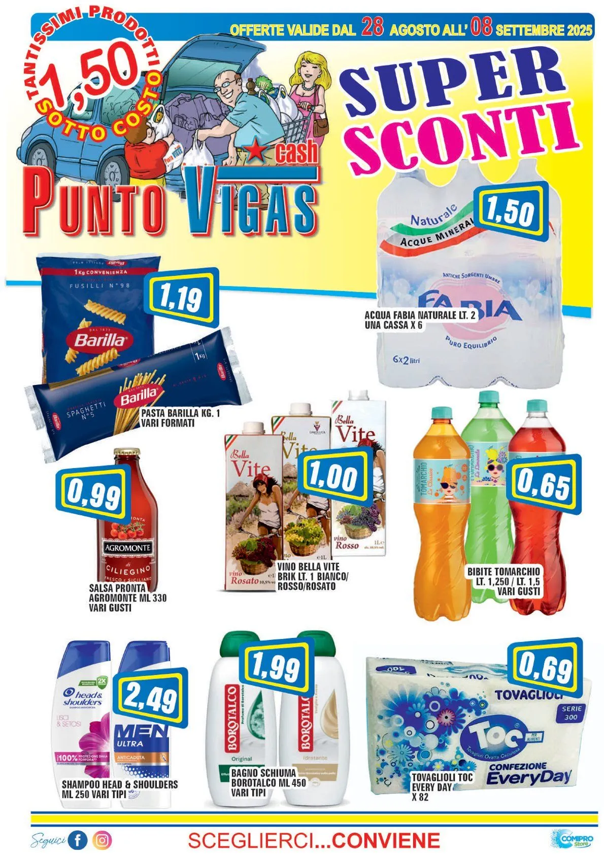 Volantini Punto Vigas da 28 agosto a 8 settembre di 2025 - Pagina del volantino 1