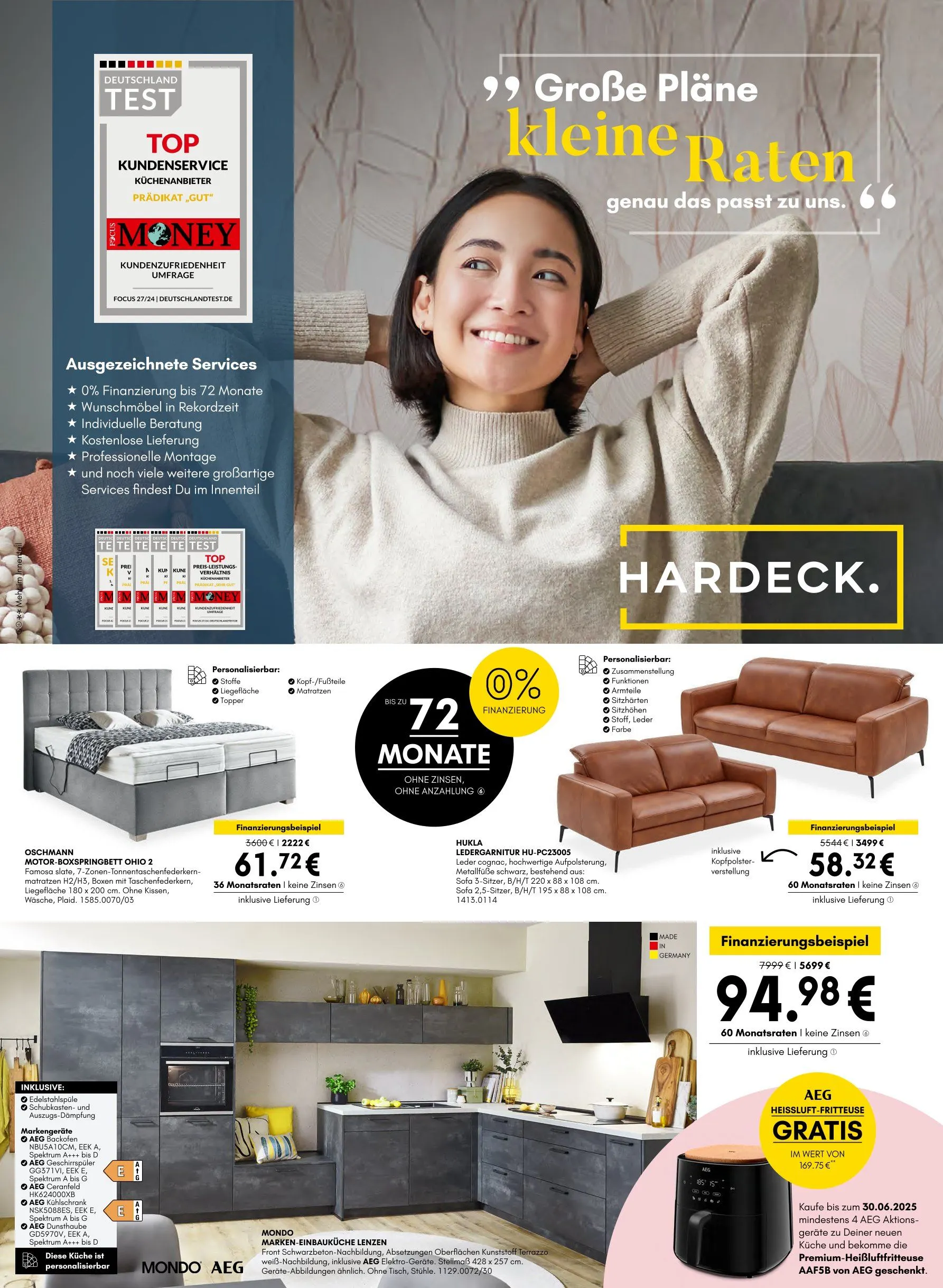 Hardeck Angebote von 14. April bis 27. April 2025 - Prospekt seite 