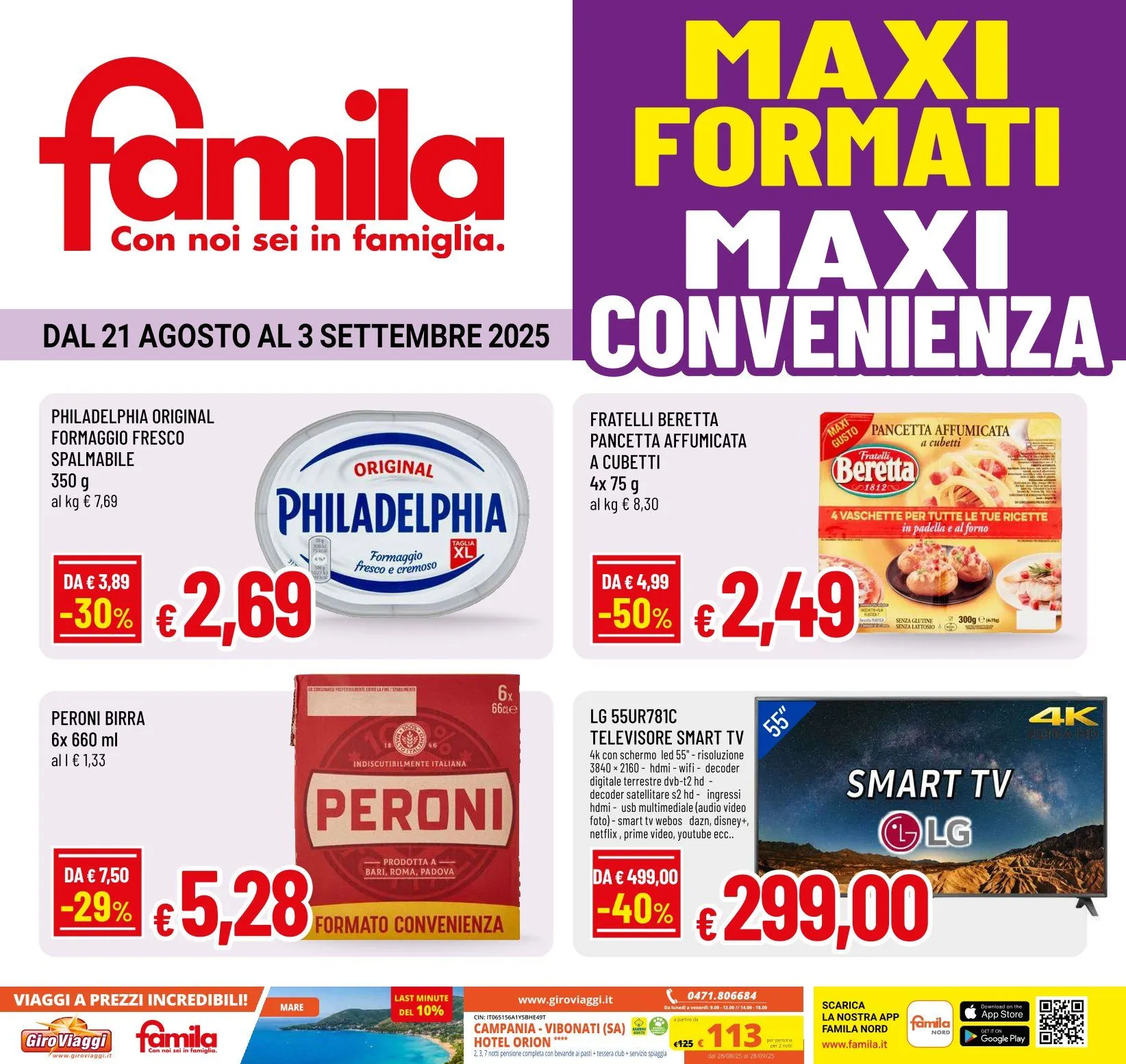  Famila - Cataloghi  da 21 agosto a 3 settembre di 2025 - Pagina del volantino 1