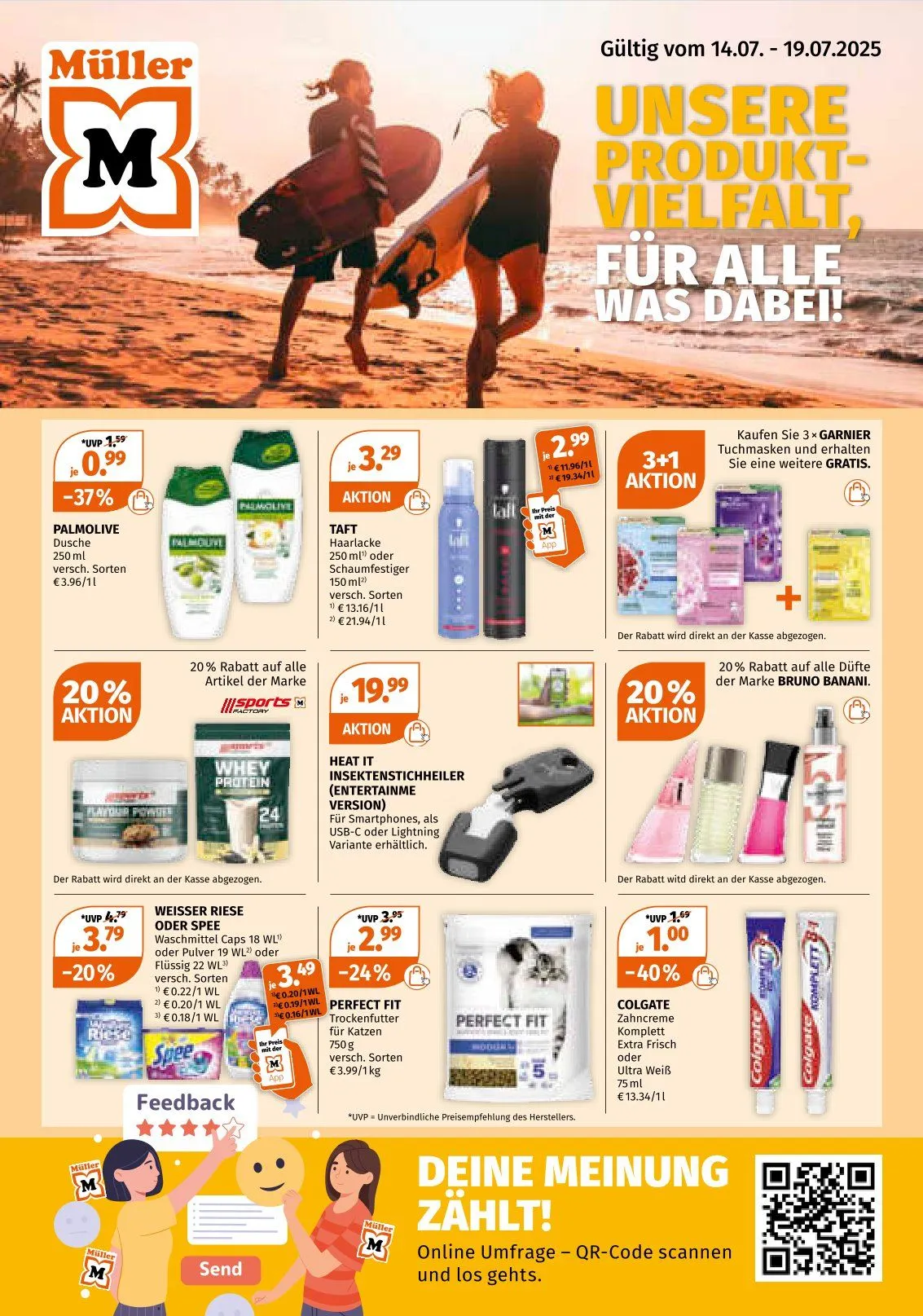 Müller Prospekte - 14. Juli 19. Juli 2025