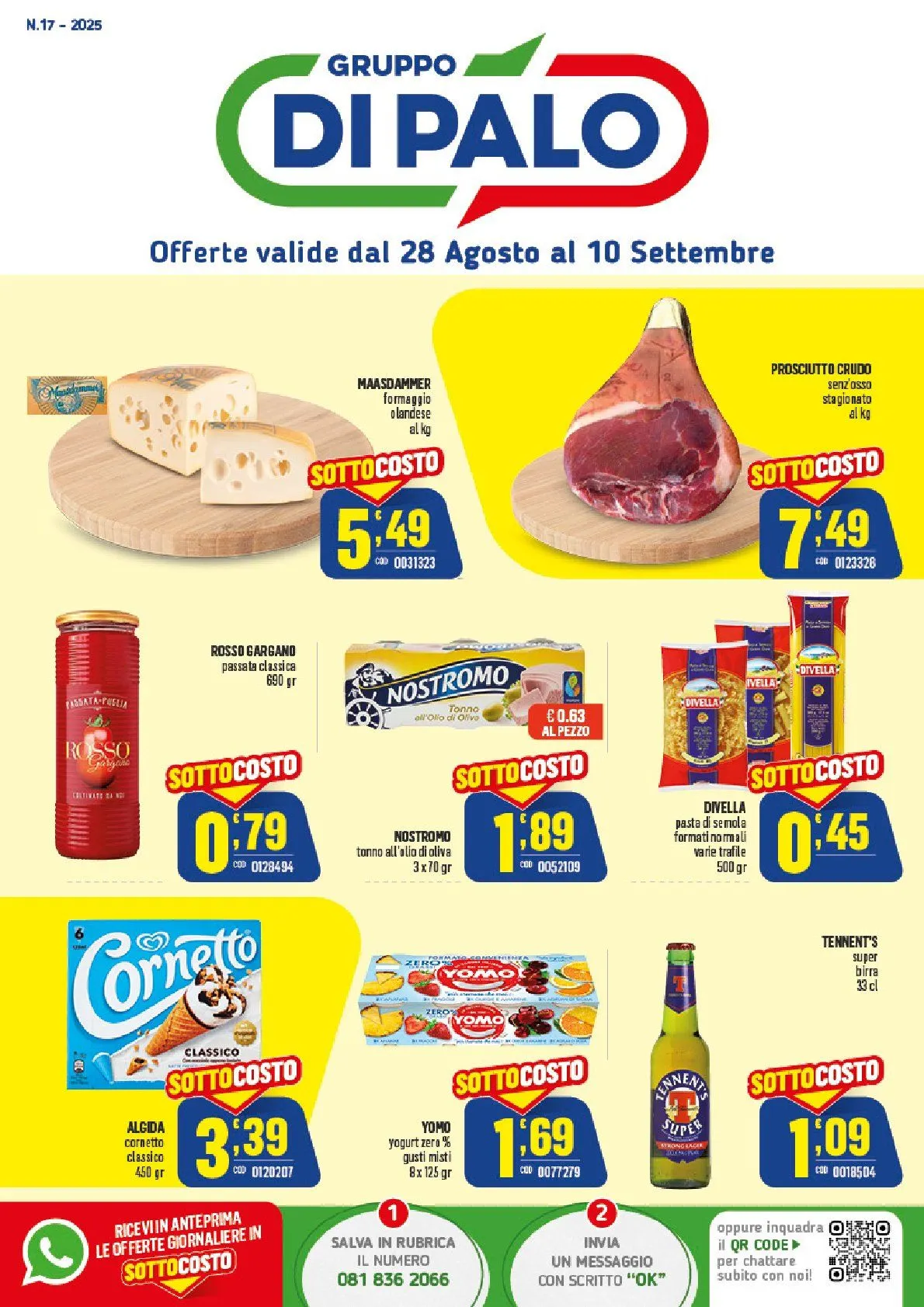Volantini Gruppo di Palo da 28 agosto a 10 settembre di 2025 - Pagina del volantino 1