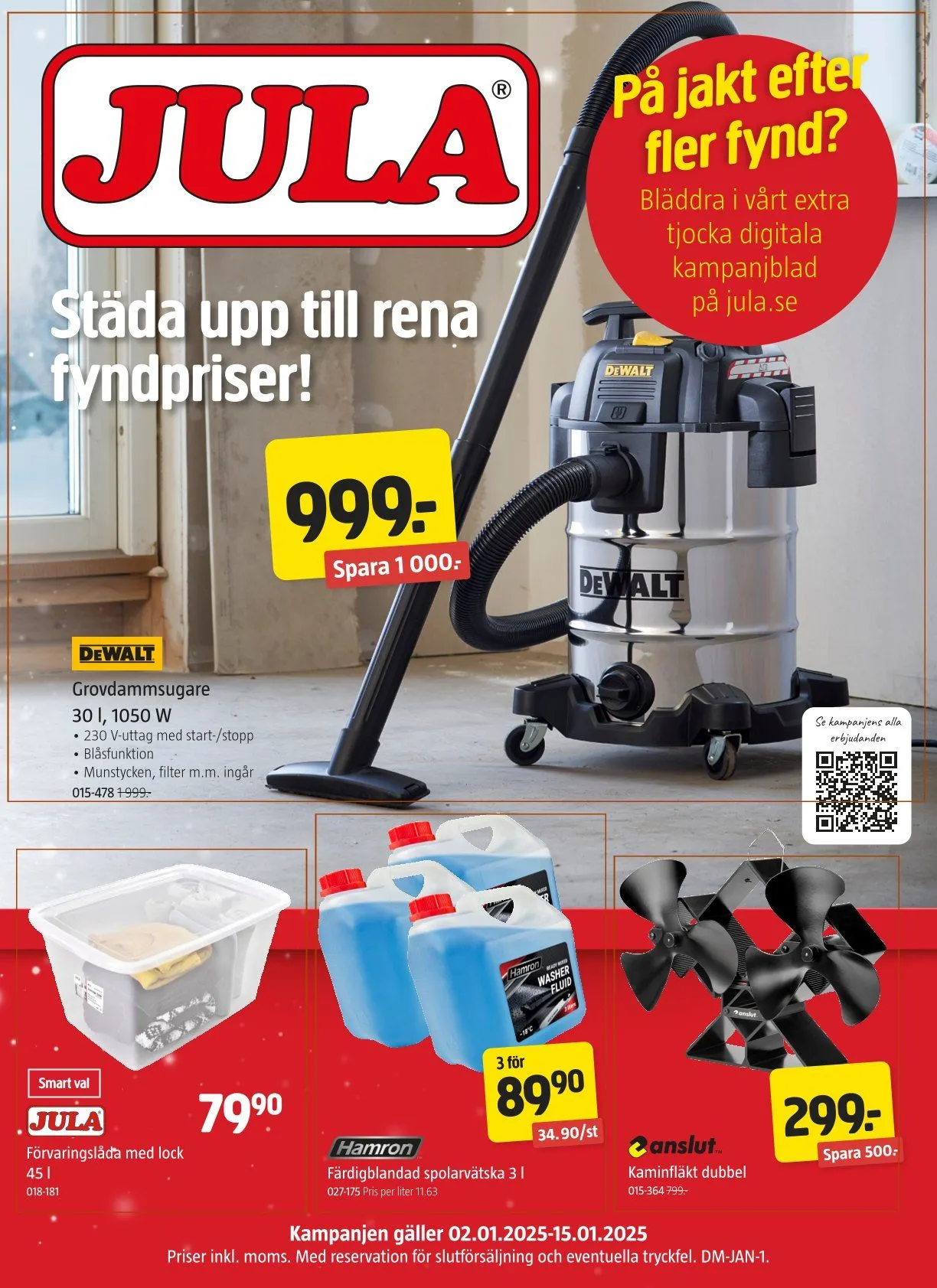 Jula Specialerbjudanden från 2 januari till 15 januari 2025 - Reklamblad sidor 