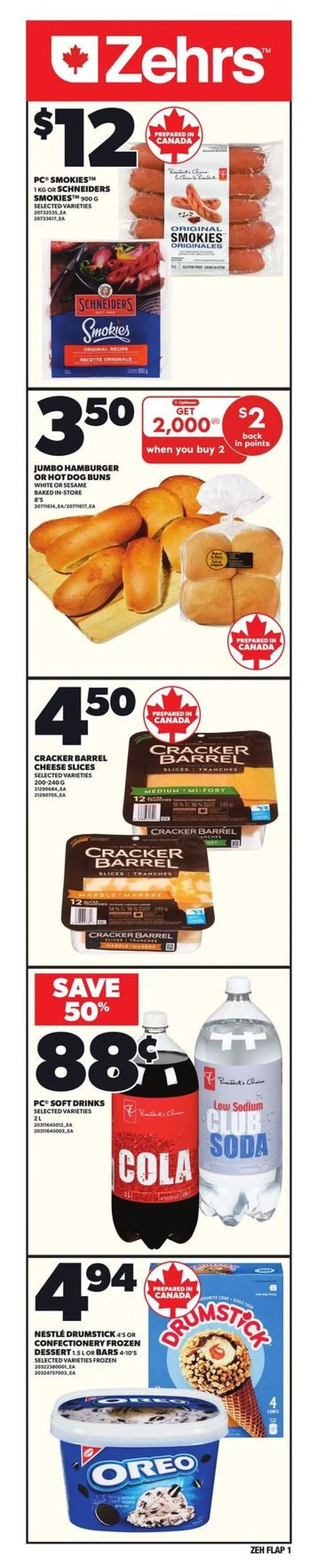 Zehrs flyers from August 14 to August 20 2025 - flyer page 1