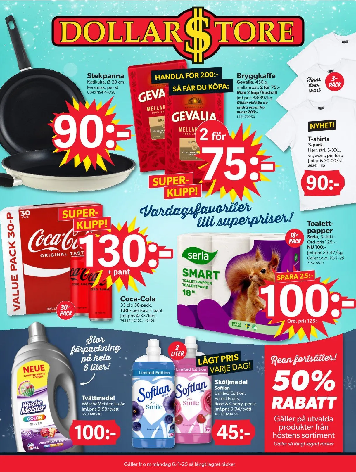 DollarStore Annonsbladet från 8 januari till 12 januari 2025 - Reklamblad sidor 