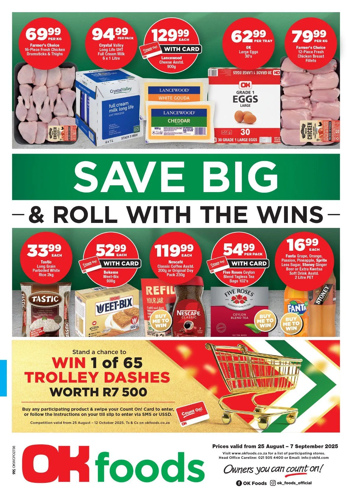 OK Foods Sales from 25 August to 7 September 2025 - Catalogue Page 