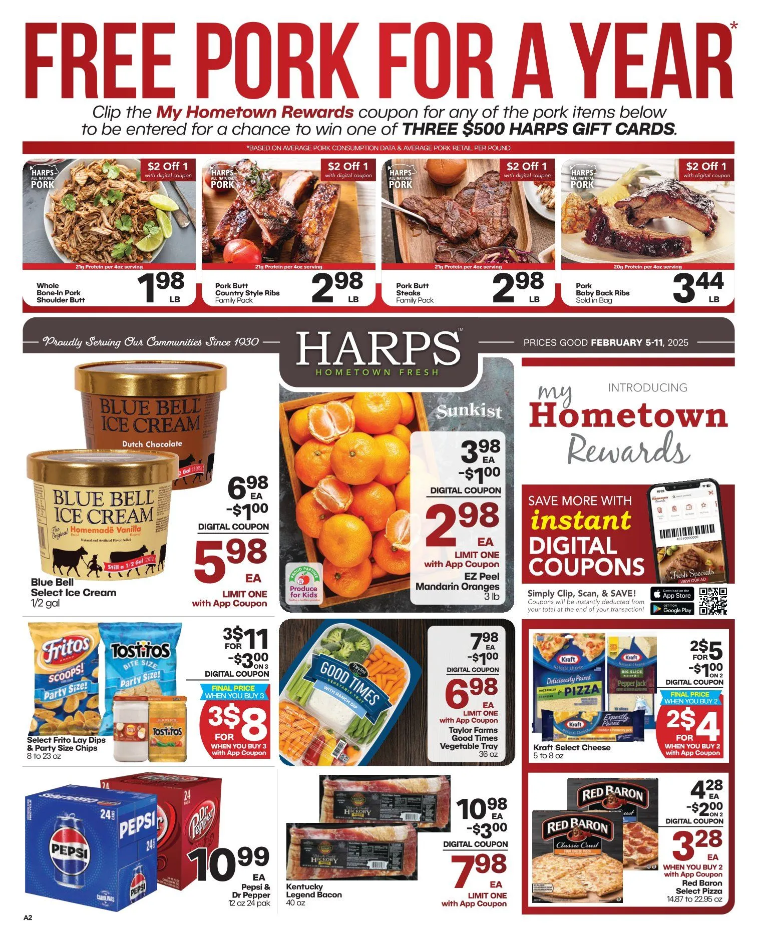 Weekly ad Harps Foods weekly ads from February 6 to February 11 2025 - Page 