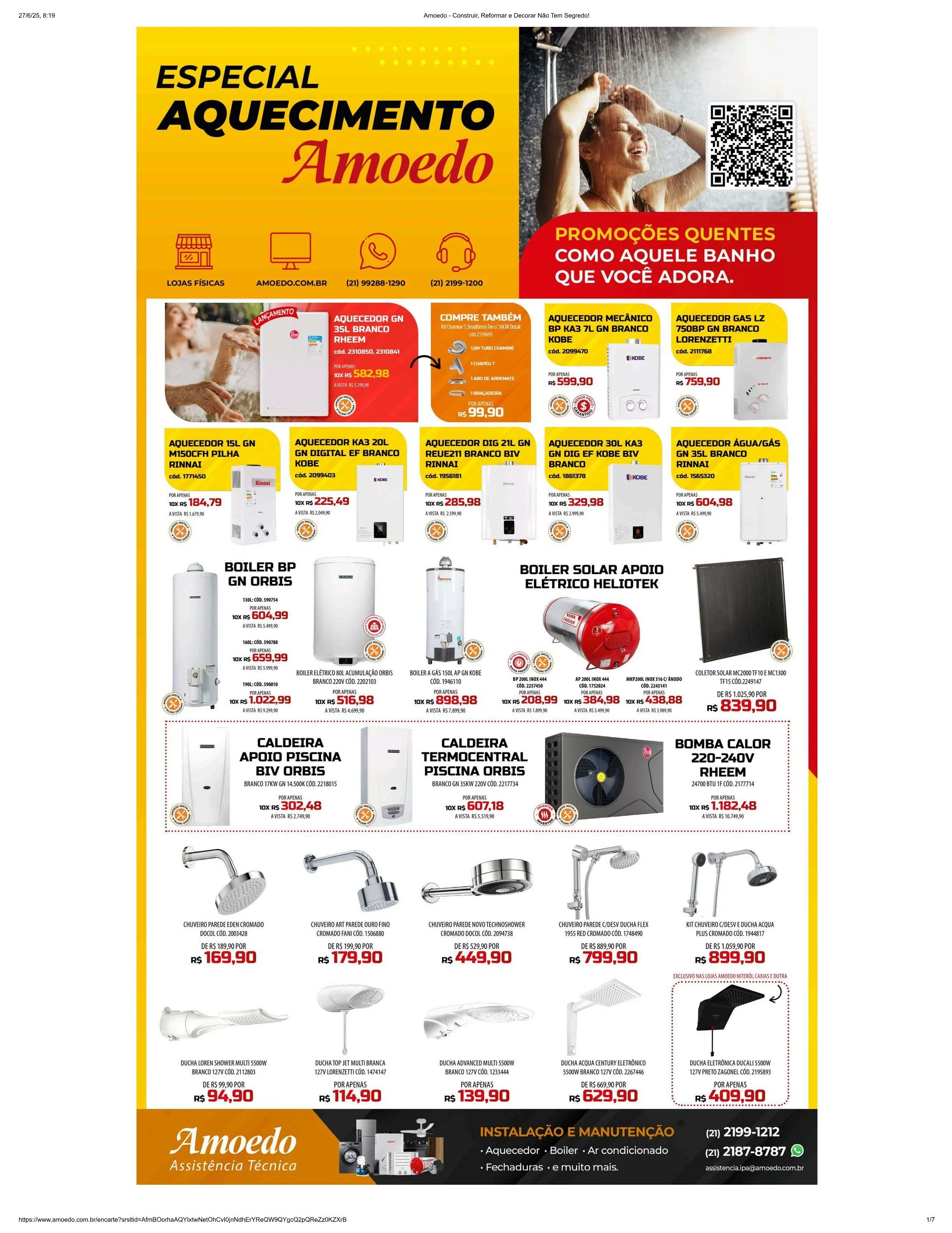 Encarte de Amoedo Ofertas 27 de junho até 30 de junho 2025 - Pagina 