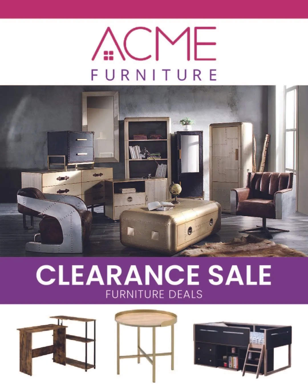 Weekly ad Acme Furniture Furniture Deals from August 21 to September 5 2025 - Page 