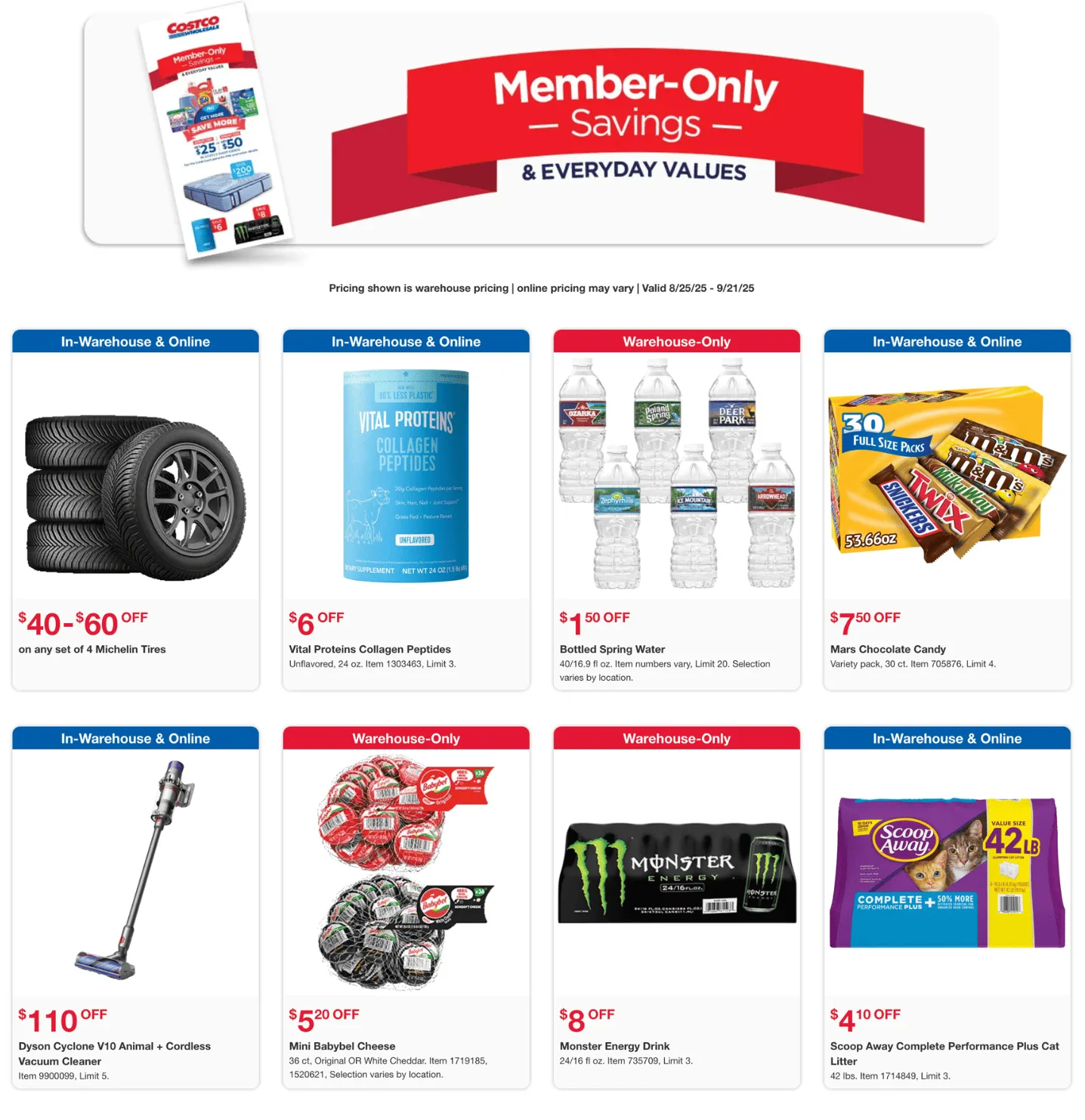 Weekly ad Savings from August 25 to September 21 2025 - Page 