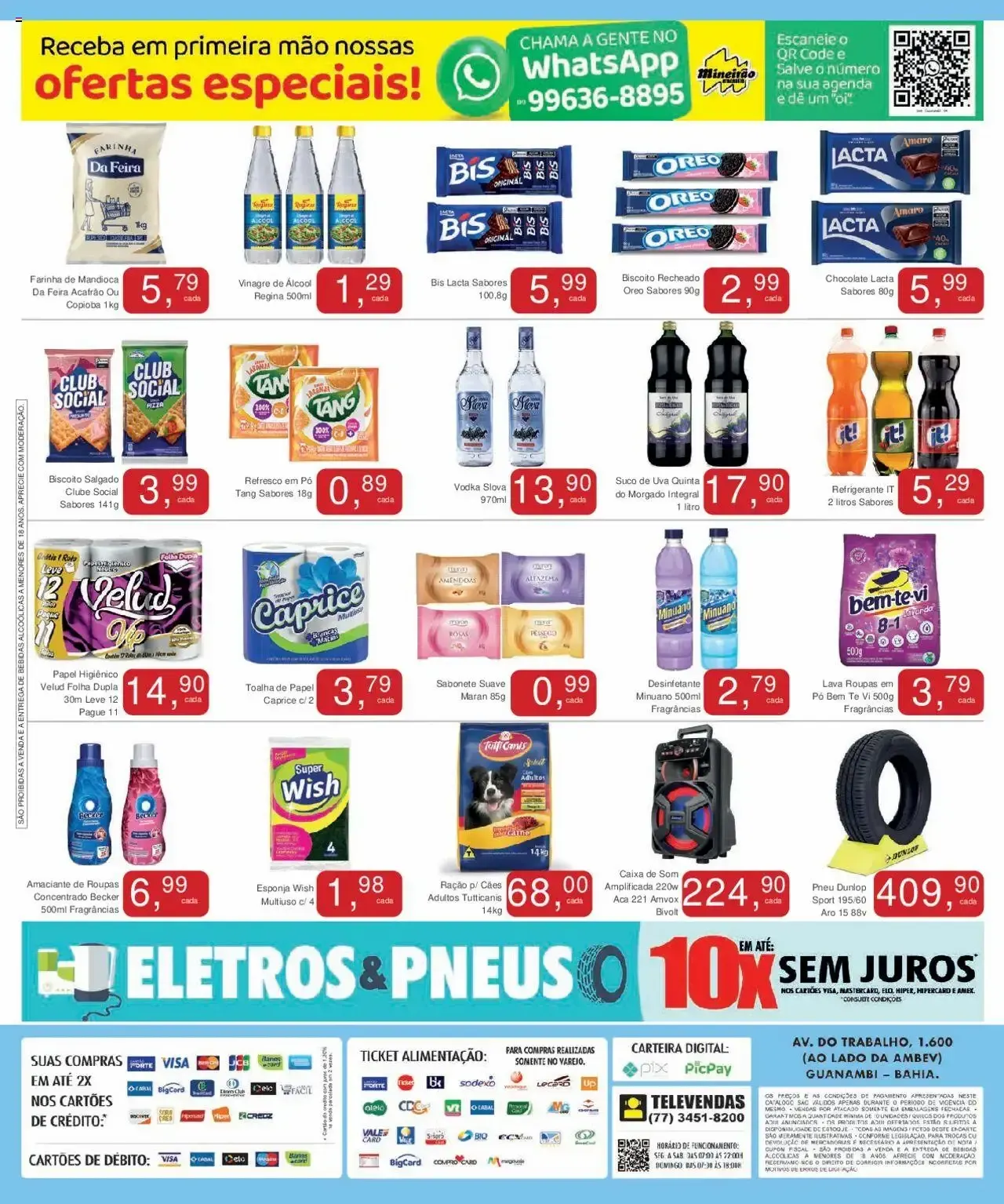 Encarte de  Folhetos Mineirão Atacarejo 23 de junho até 29 de junho 2025 - Pagina 2