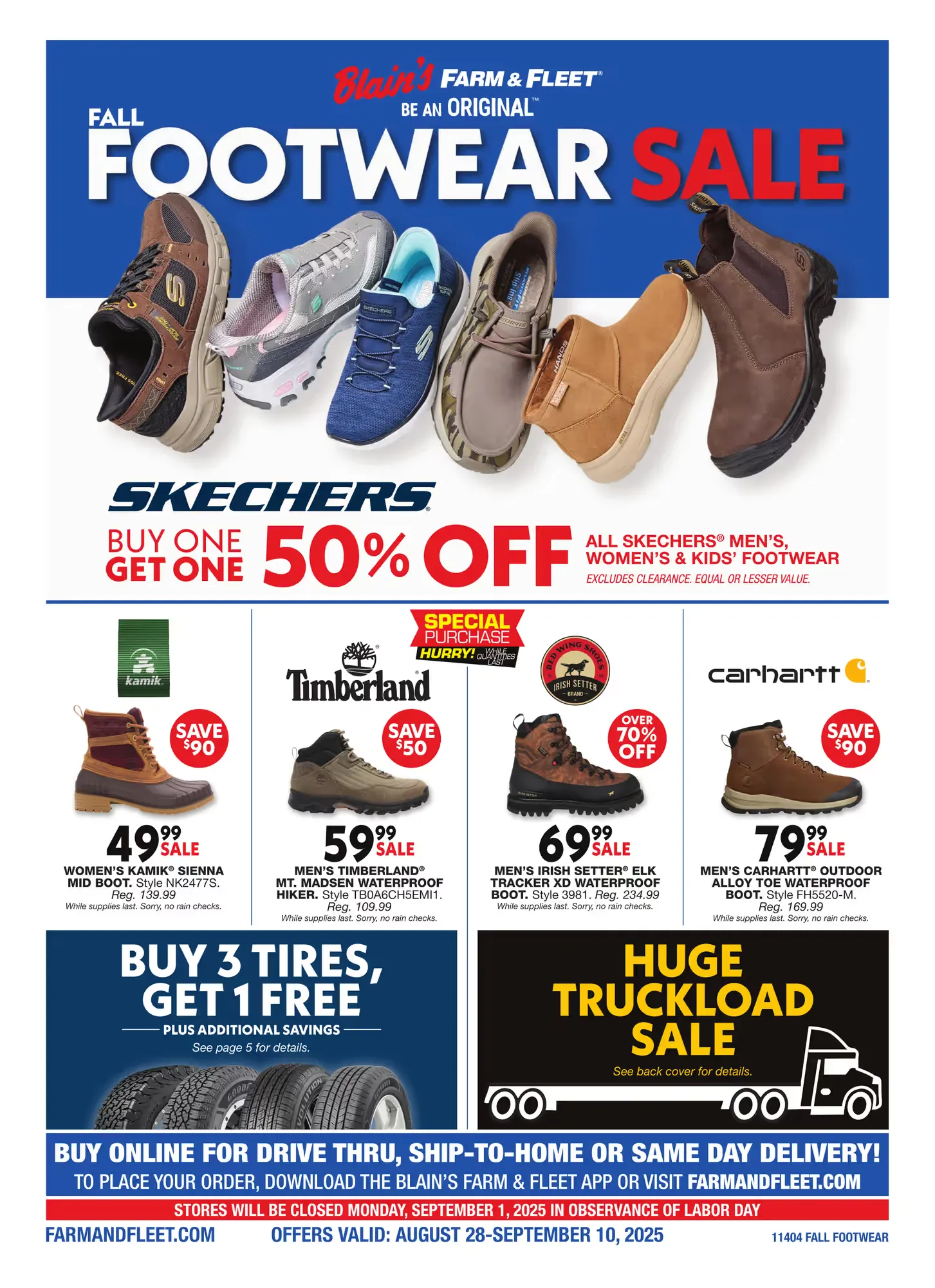 Weekly ad Fleet Farm Sales from August 28 to September 10 2025 - Page 1