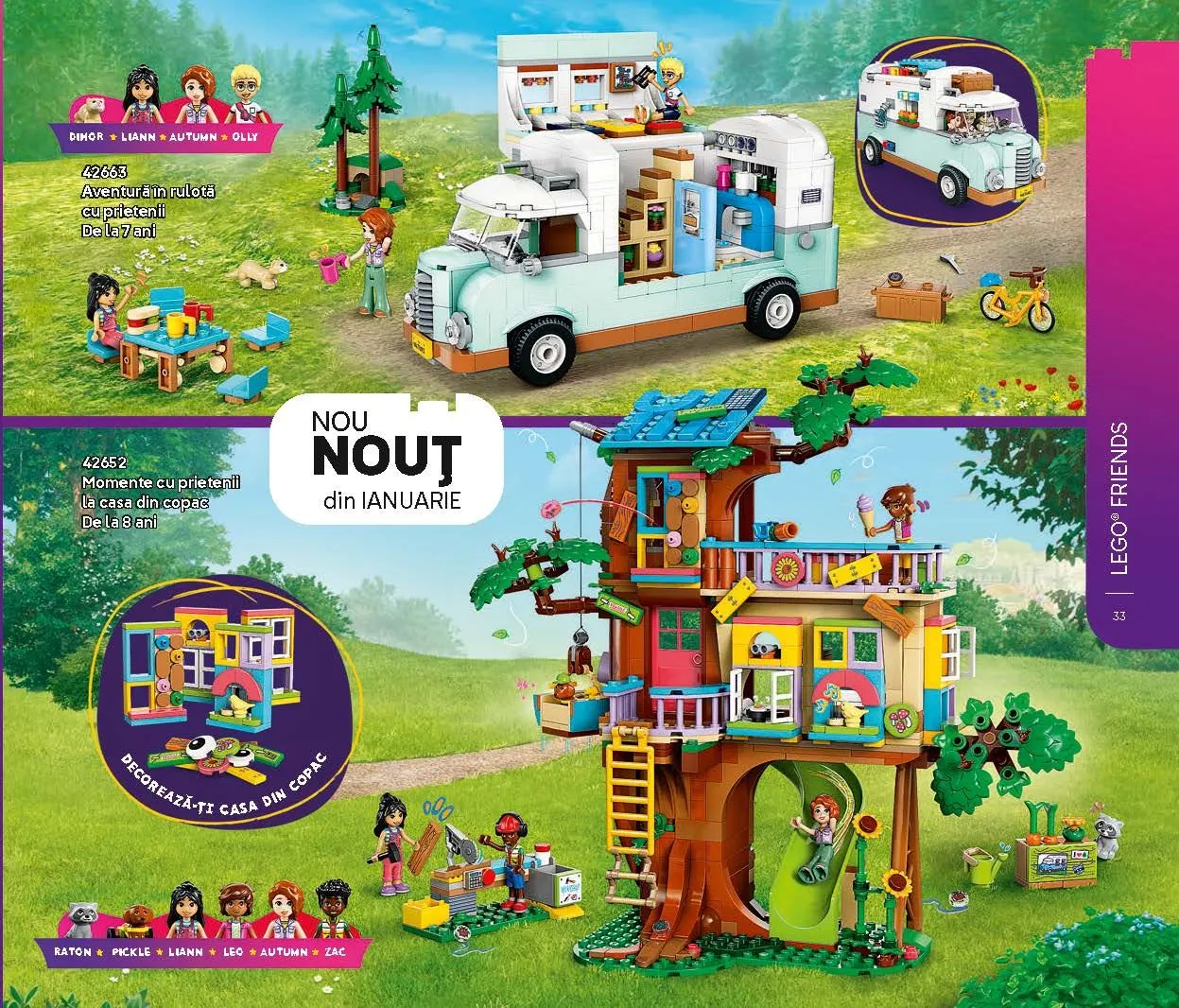Catalog Lego Friends de la 2 ianuarie până la 30 aprilie 2025 - Revista Pagina 