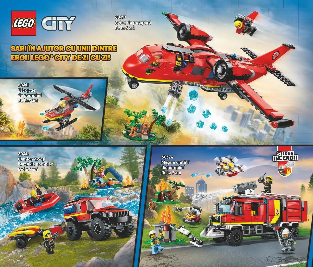 Catalog Lego City de la 2 ianuarie până la 22 mai 2025 - Revista Pagina 