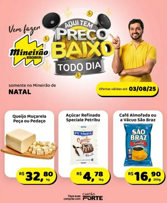 Encarte de  Folhetos Mineirão Atacarejo 28 de julho até 5 de agosto 2025 - Pagina 
