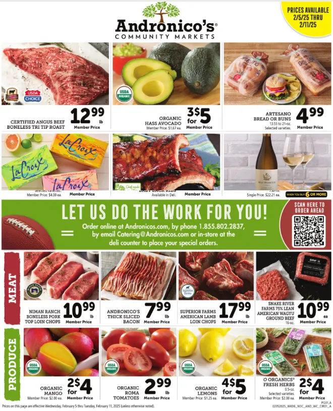 Weekly ad Andronico's Deals from February 7 to February 11 2025 - Page 