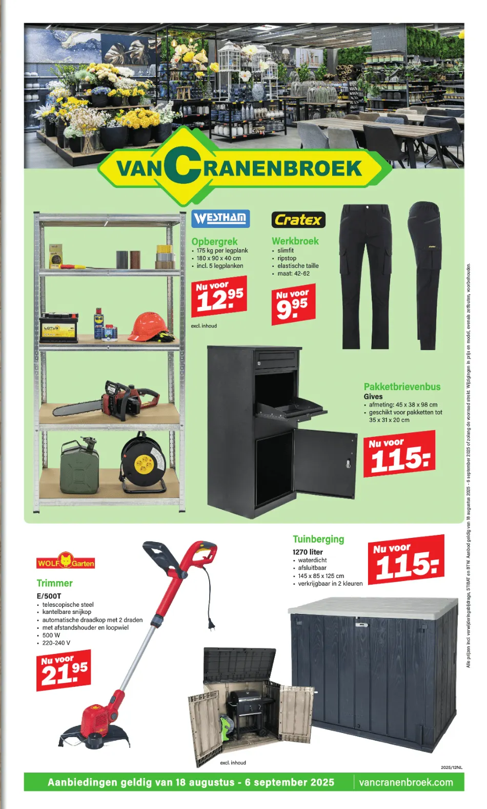Folder - 18 augustus 6 september 2025