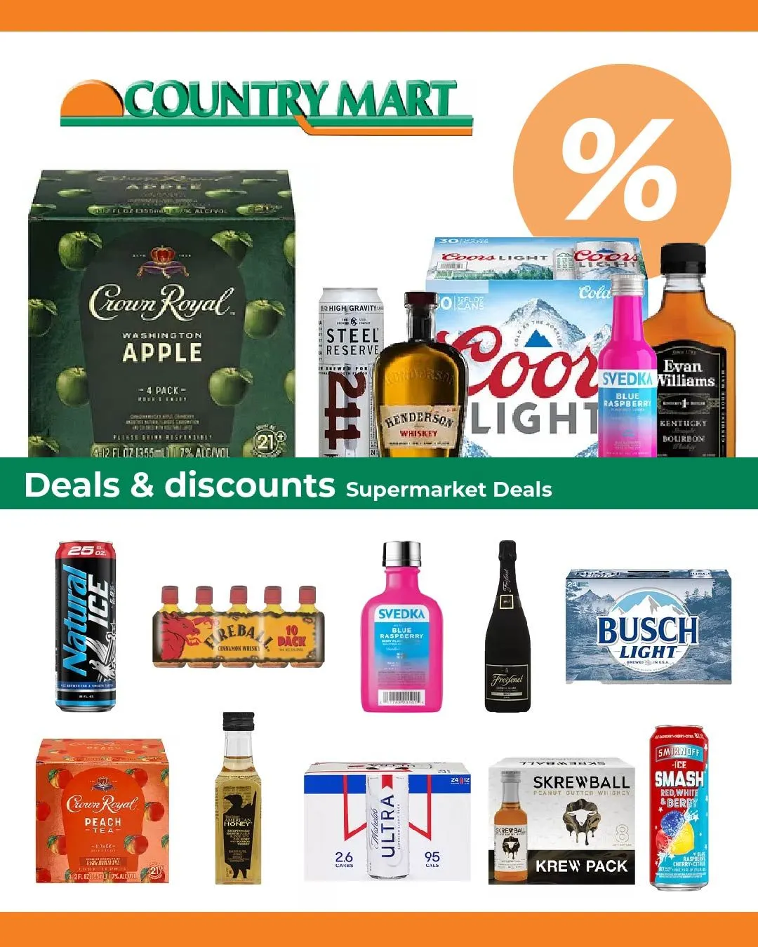 Weekly ad Country Mart Supermarket Deals from August 25 to September 9 2025 - Page 