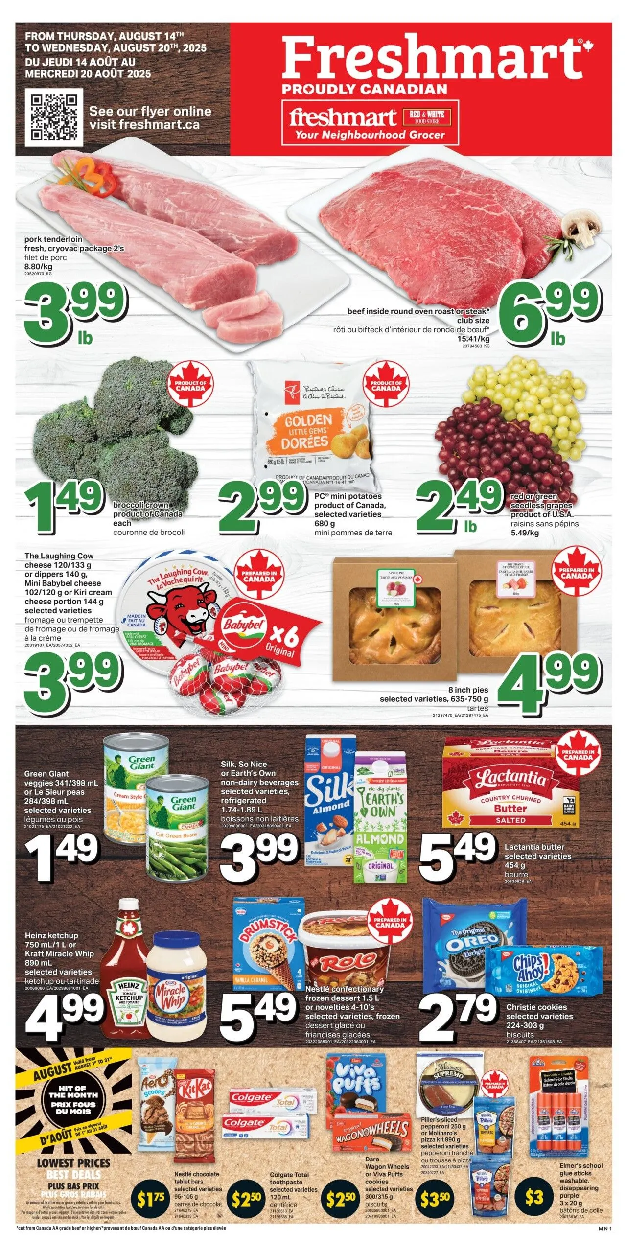 Freshmart flyers  from August 14 to August 20 2025 - flyer page 1