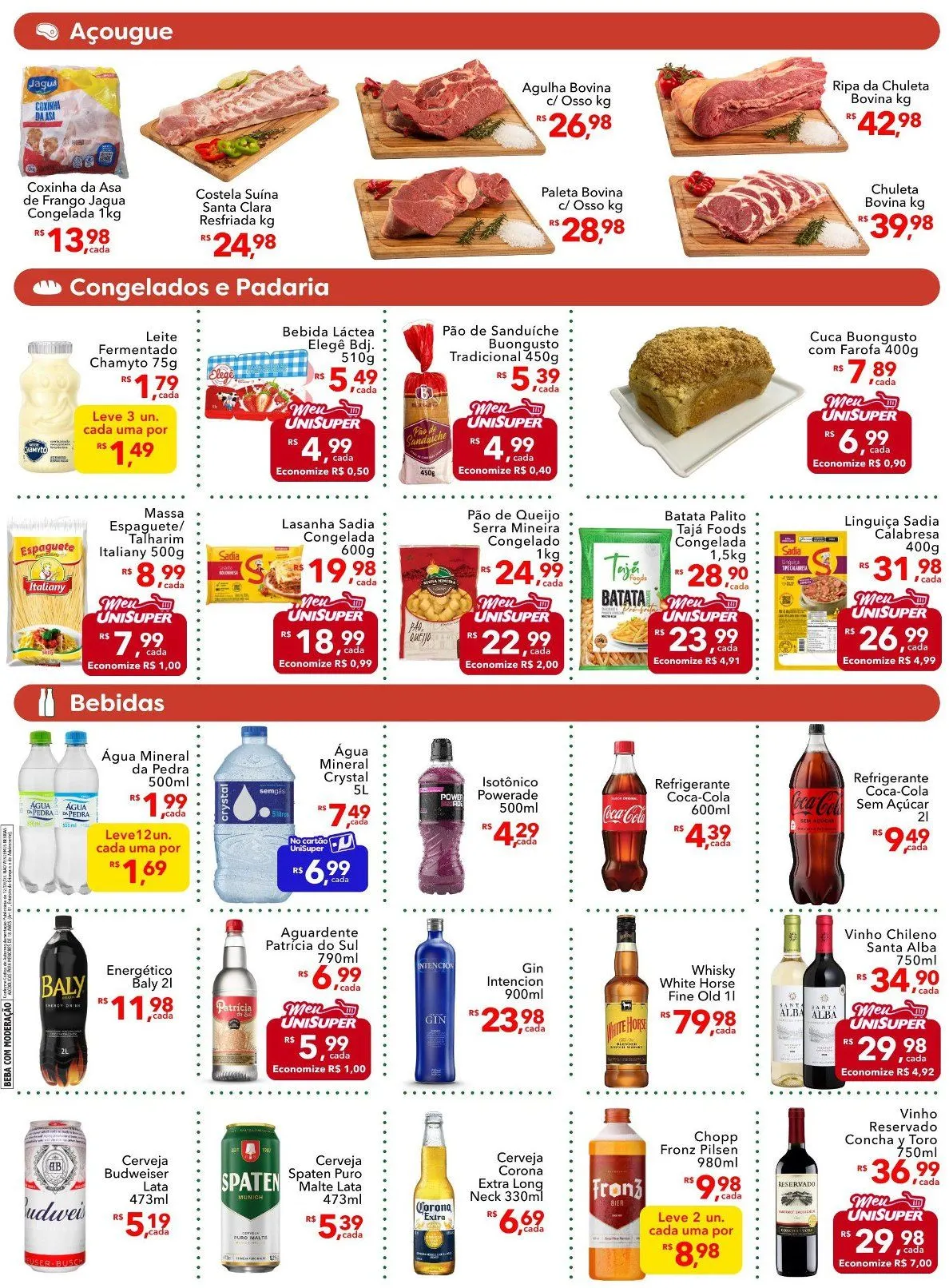 Encarte de UniSuper Ofertas 6 de junho até 8 de junho 2025 - Pagina 3