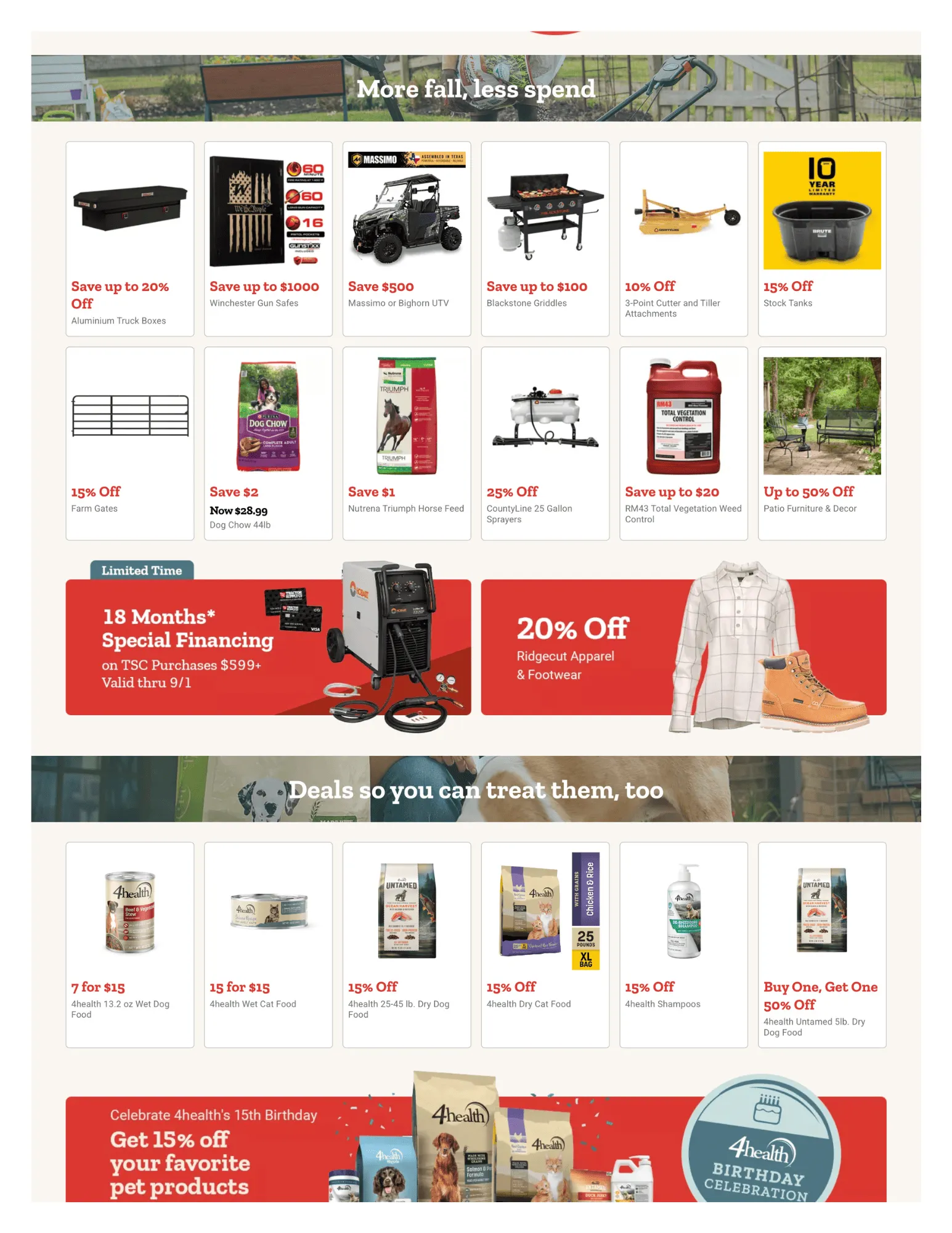 Weekly ad Tractor Supply Co. weekly ads from August 27 to September 4 2025 - Page 2