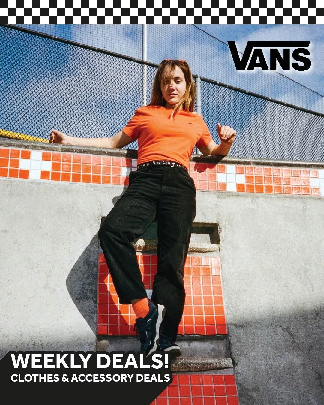 Weekly ad Vans Shoes, Clothes & Accessory Deals from August 29 to September 13 2025 - Page 1