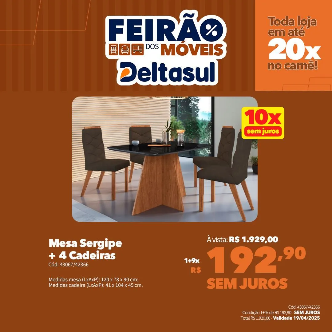 Encarte de Deltasul Ofertas semanais! 31 de março até 19 de abril 2025 - Pagina 12