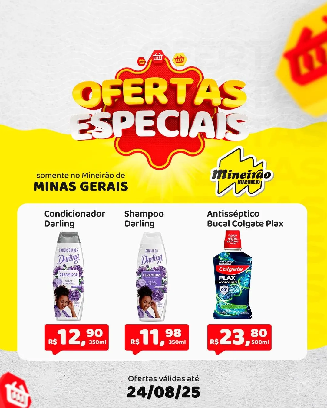 Encarte de  Folhetos Mineirão Atacarejo 18 de agosto até 24 de agosto 2025 - Pagina 