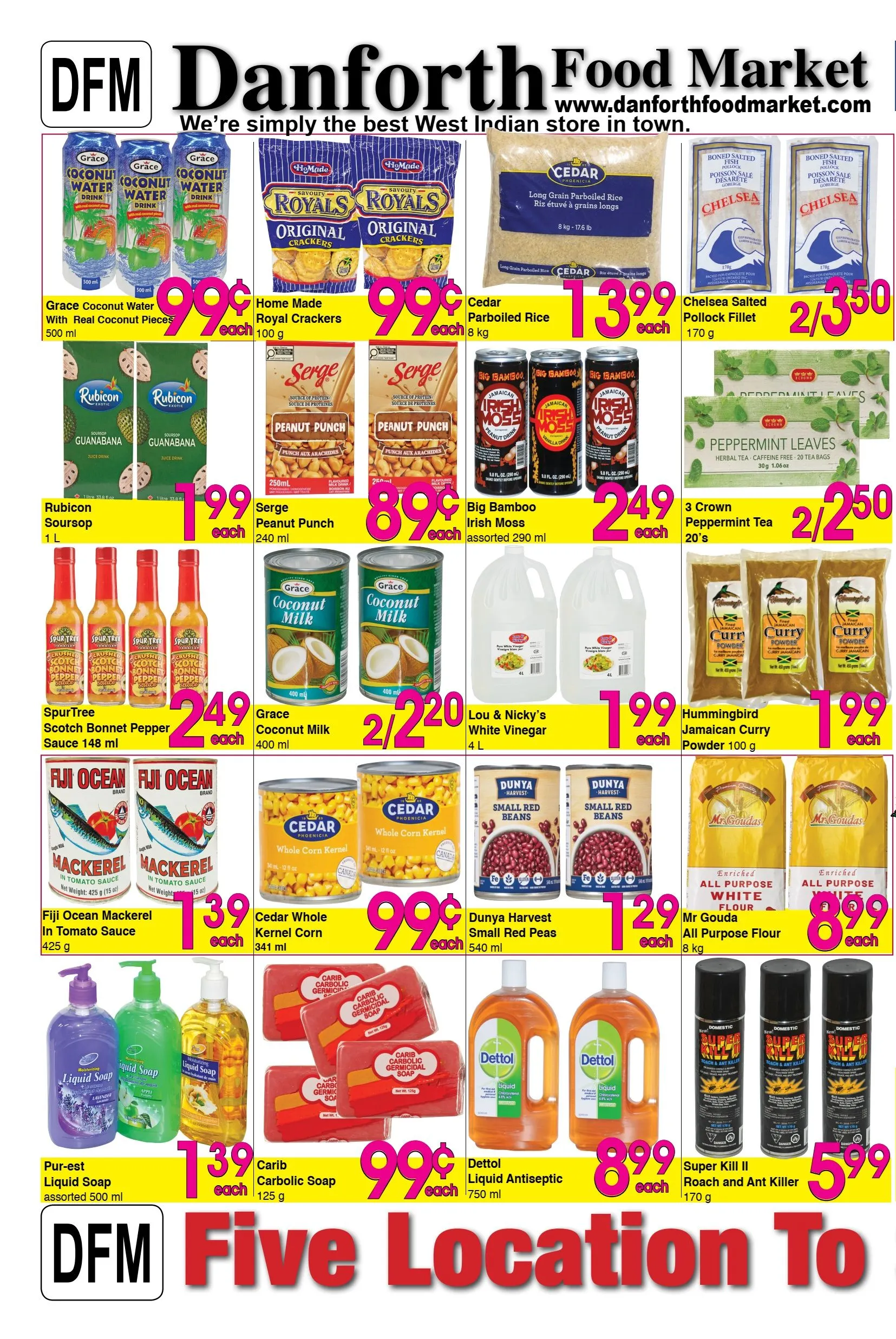 Danforth Food Market Sales from August 28 to September 3 2025 - flyer page 1