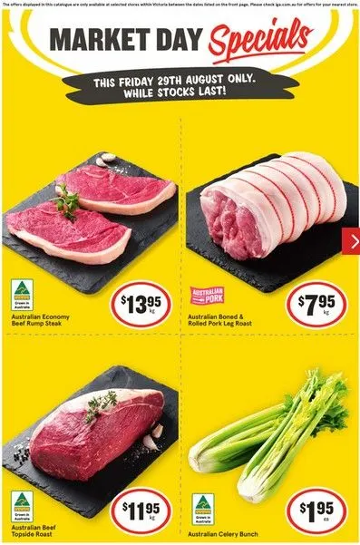 IGA - Deals - Catalogue valid from 26 August to 29 August 2025 - page 1