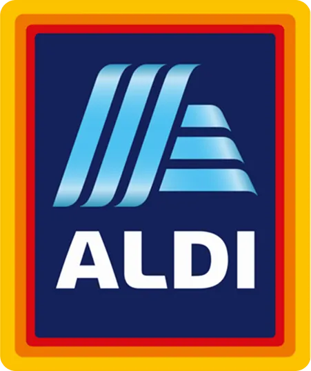 Aldi logo. Current weekly ad