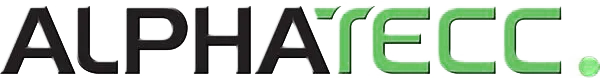 AlphaTecc logo die aktuell Flugblatt