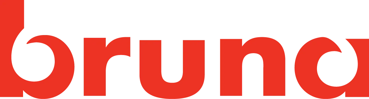 Bruna logo in de folder van deze week
