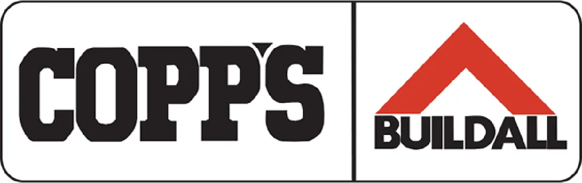 Copp's Buildall logo. Current weekly ad