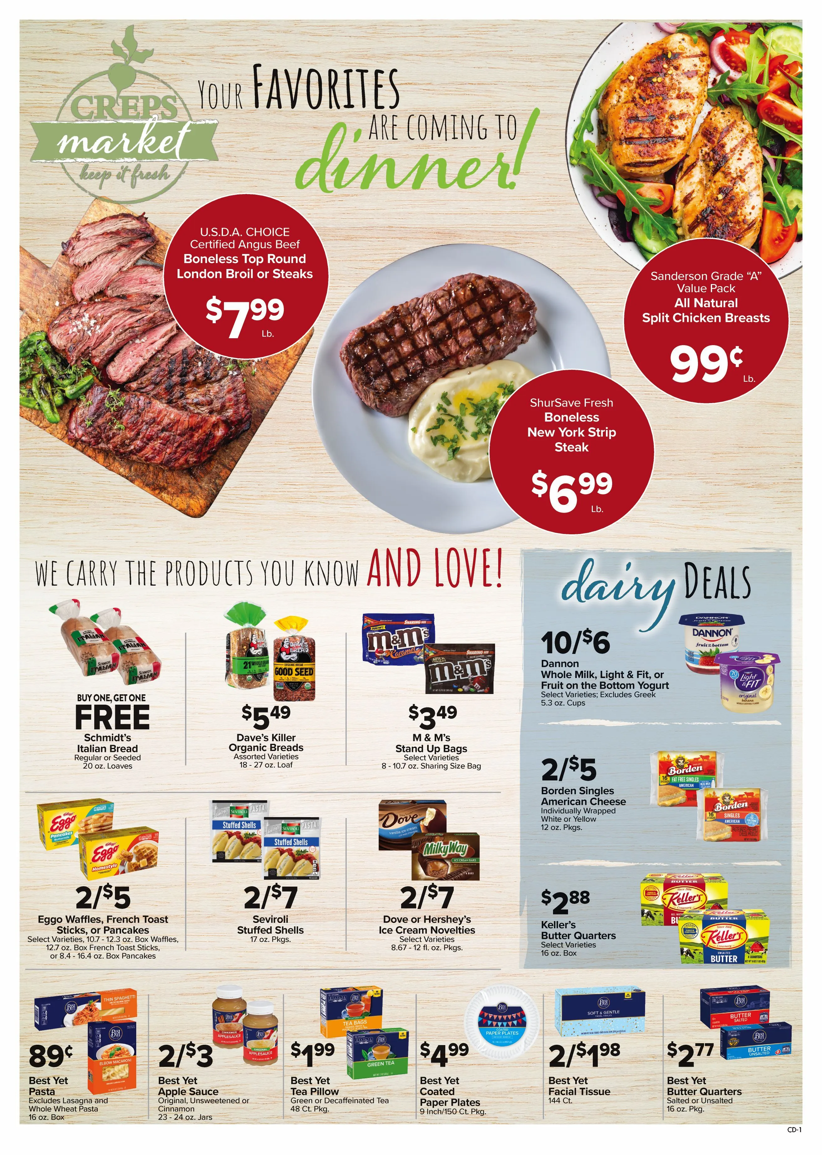 Weekly ad Buehler's Fresh Foods Sales from August 26 to August 30 2025 - Page 1