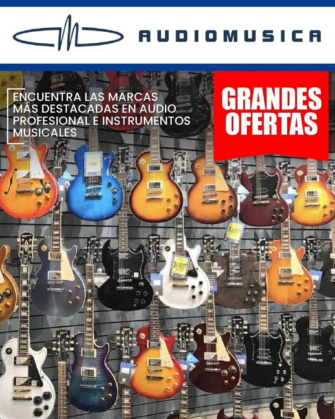 Catálogo de Audiomusica - Instrumentos musicales 20 de julio al 4 de agosto 2025 - Página 1