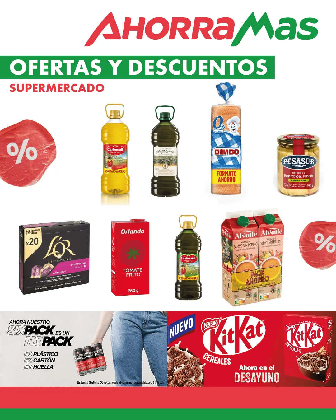 Catálogo de Ahorramas ofertas supermercado 11 de agosto al 26 de agosto 2025 - Página 1