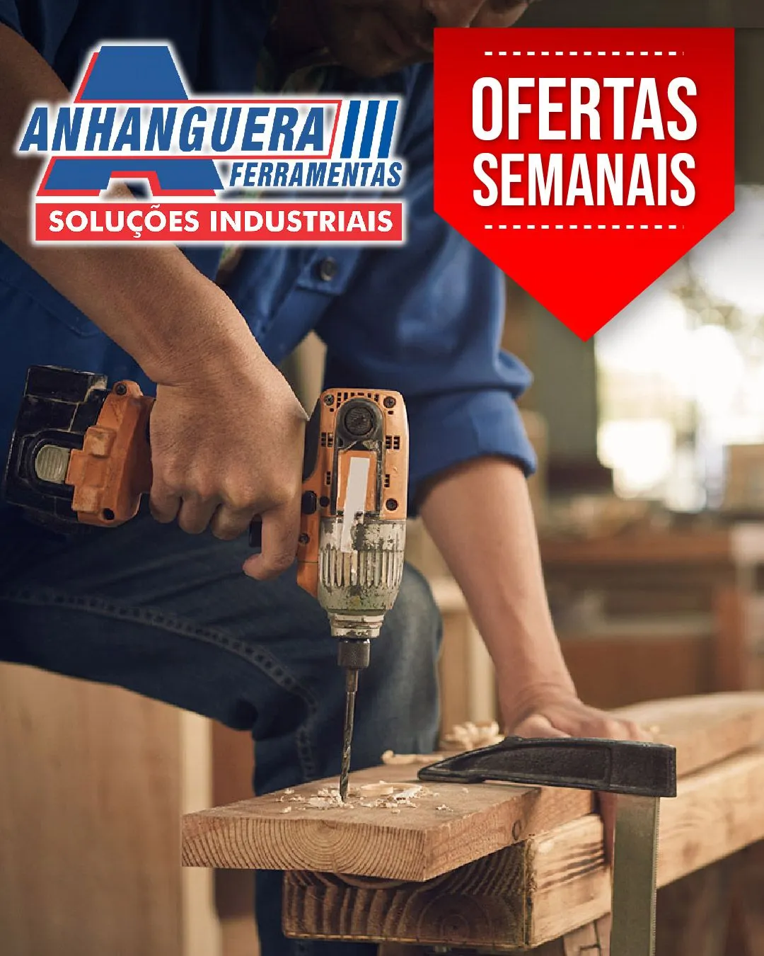 Encarte de Anhanguera Ferramentas - Construção e jardinagem 13 de março até 28 de março 2025 - Pagina 1