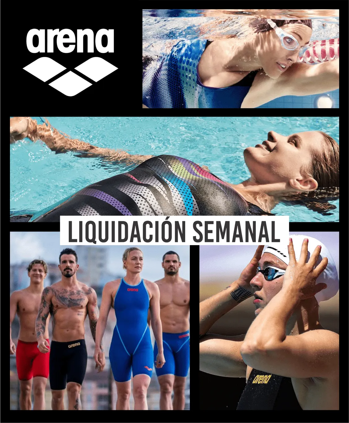 Catalogo de Arena ofertas equipo de natación 15 de junio al 20 de junio 2024 - Pag 1