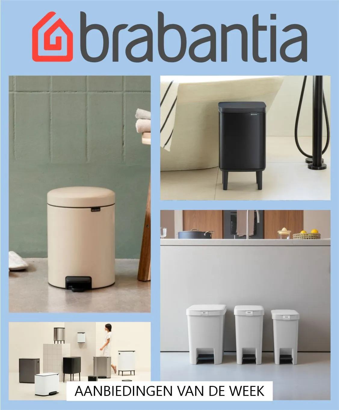 Brabantia Aanbiedingen: Afvalinzameling van 11 augustus tot 26 augustus 2025 - Folder pagina 1
