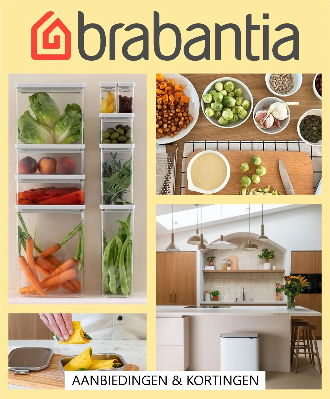 Brabantia Aanbiedingen: Keukenaccessoires van 19 augustus tot 3 september 2025 - Folder pagina 1