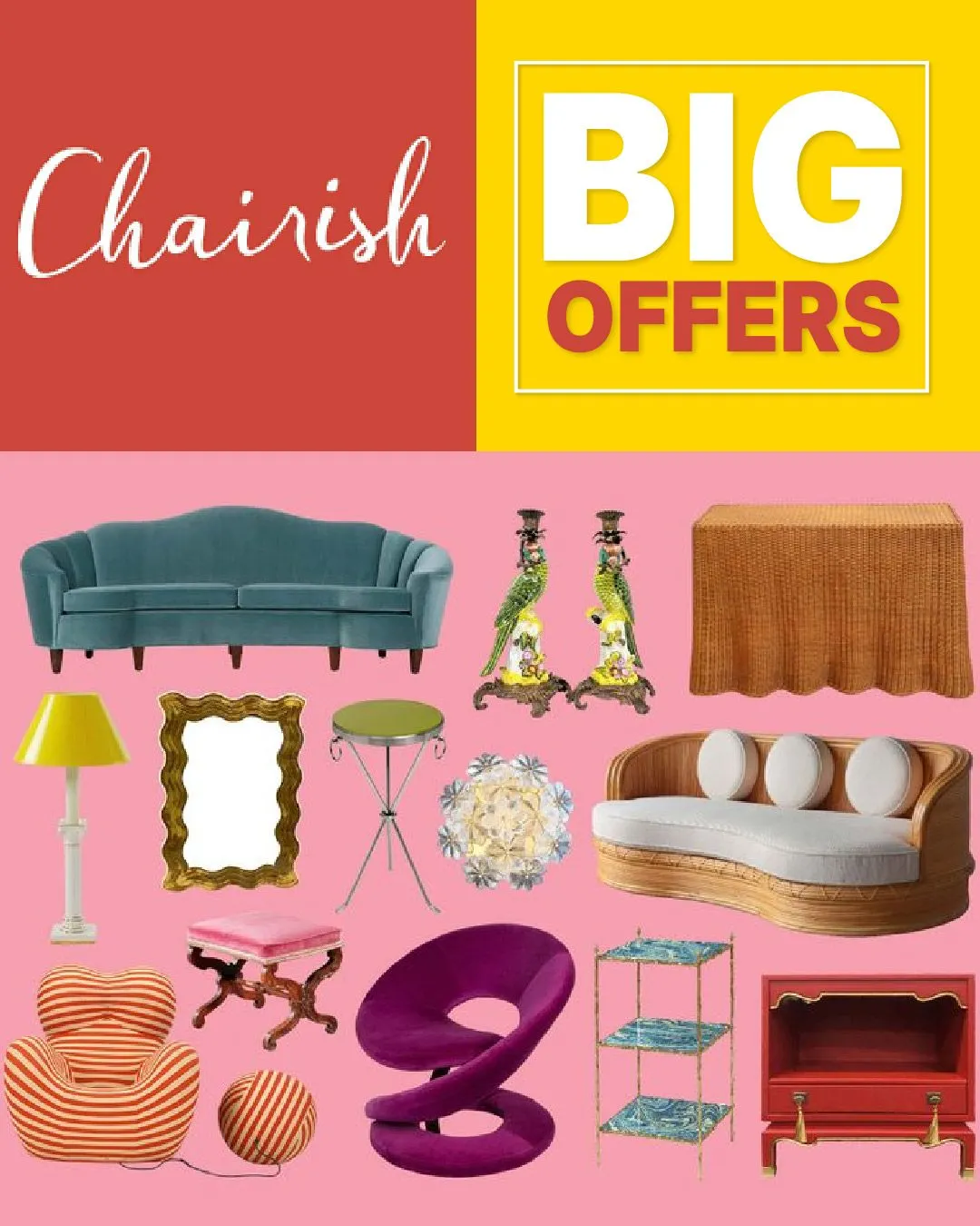 Weekly ad Chairish Furniture Sale from August 17 to September 1 2025 - Page 