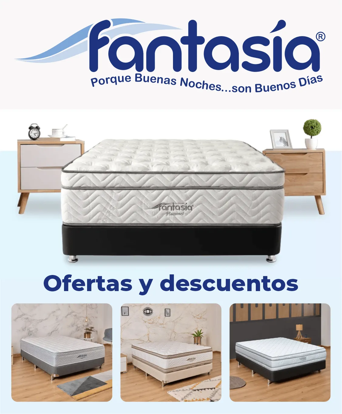 Catalogo de Colchones Fantasía ofertas en colchones 2 de agosto al 7 de agosto 2024 - Pag 