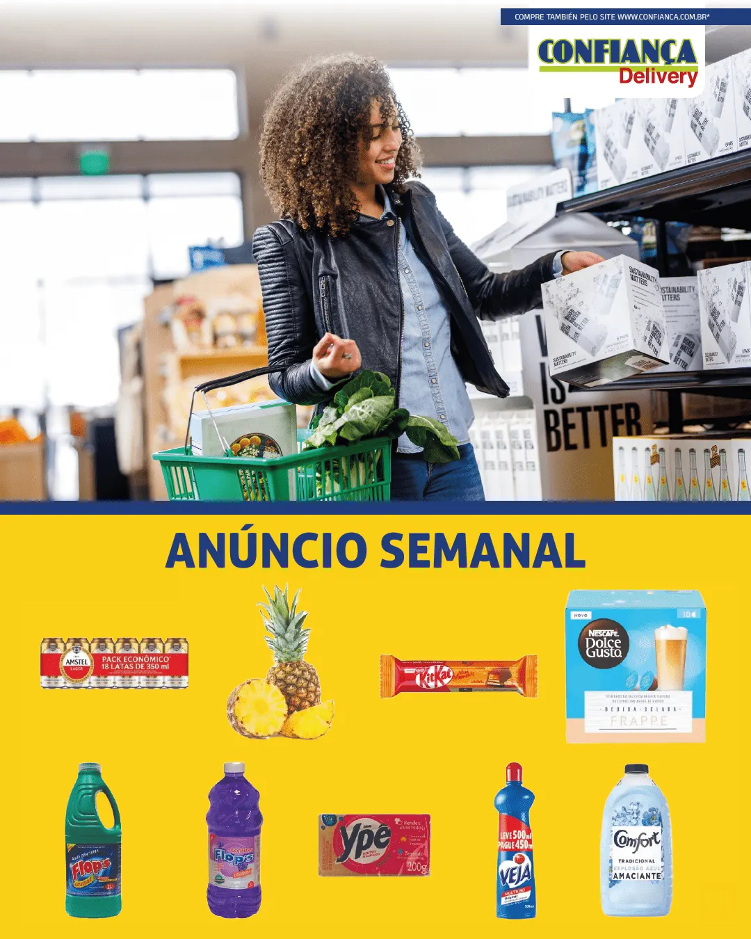 Encarte de Confiança Ofertas Supermercado 31 de outubro até 8 de novembro 2024 - Pagina 1
