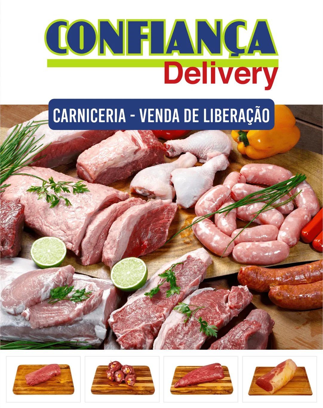 Encarte de Confiança Ofertas Carnes 31 de outubro até 8 de novembro 2024 - Pagina 1