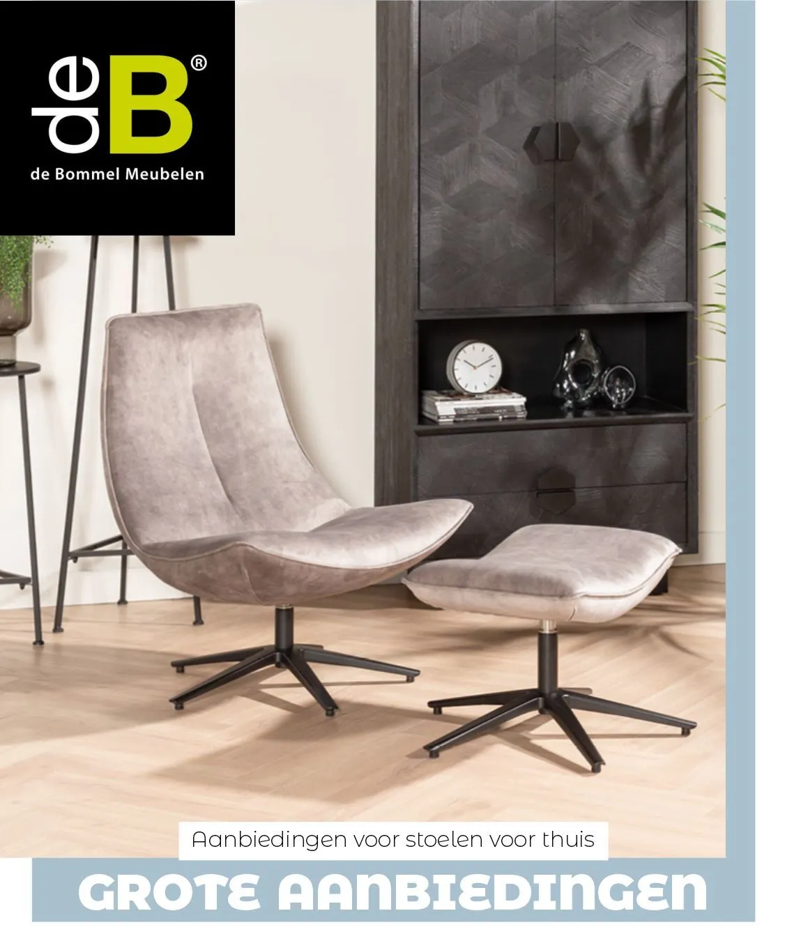 De Bommel Meubelen Aanbiedingen: Stoelen van 14 augustus tot 29 augustus 2025 - Folder pagina 1