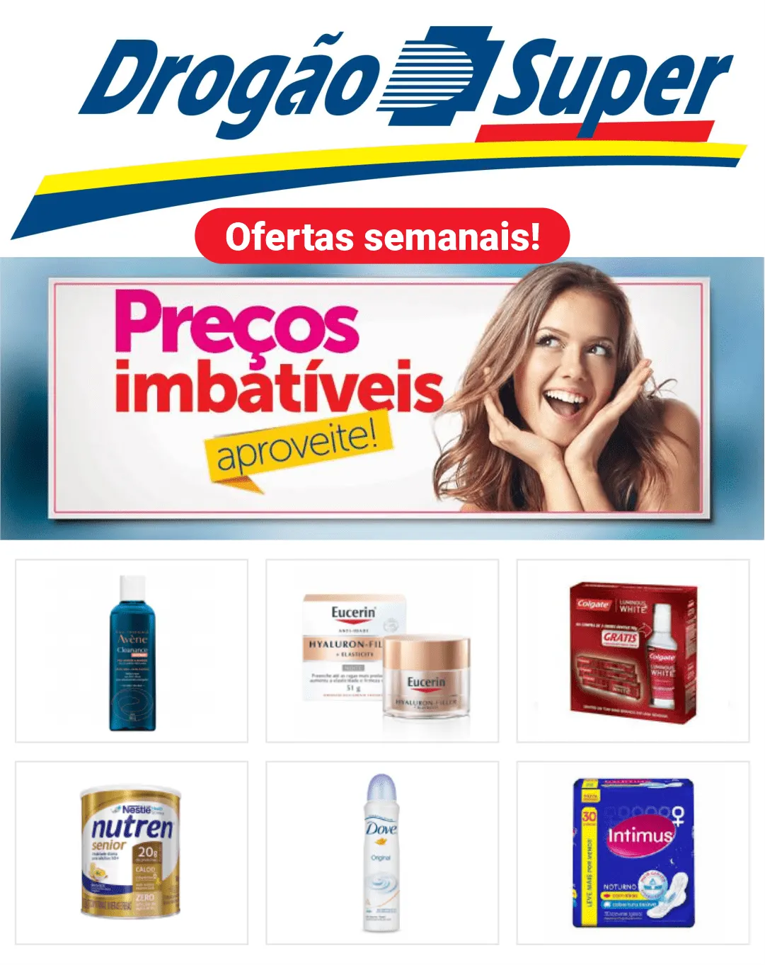 Encarte de Drogão Super Ofertas Cuidados Diários 1 de julho até 16 de julho 2025 - Pagina 