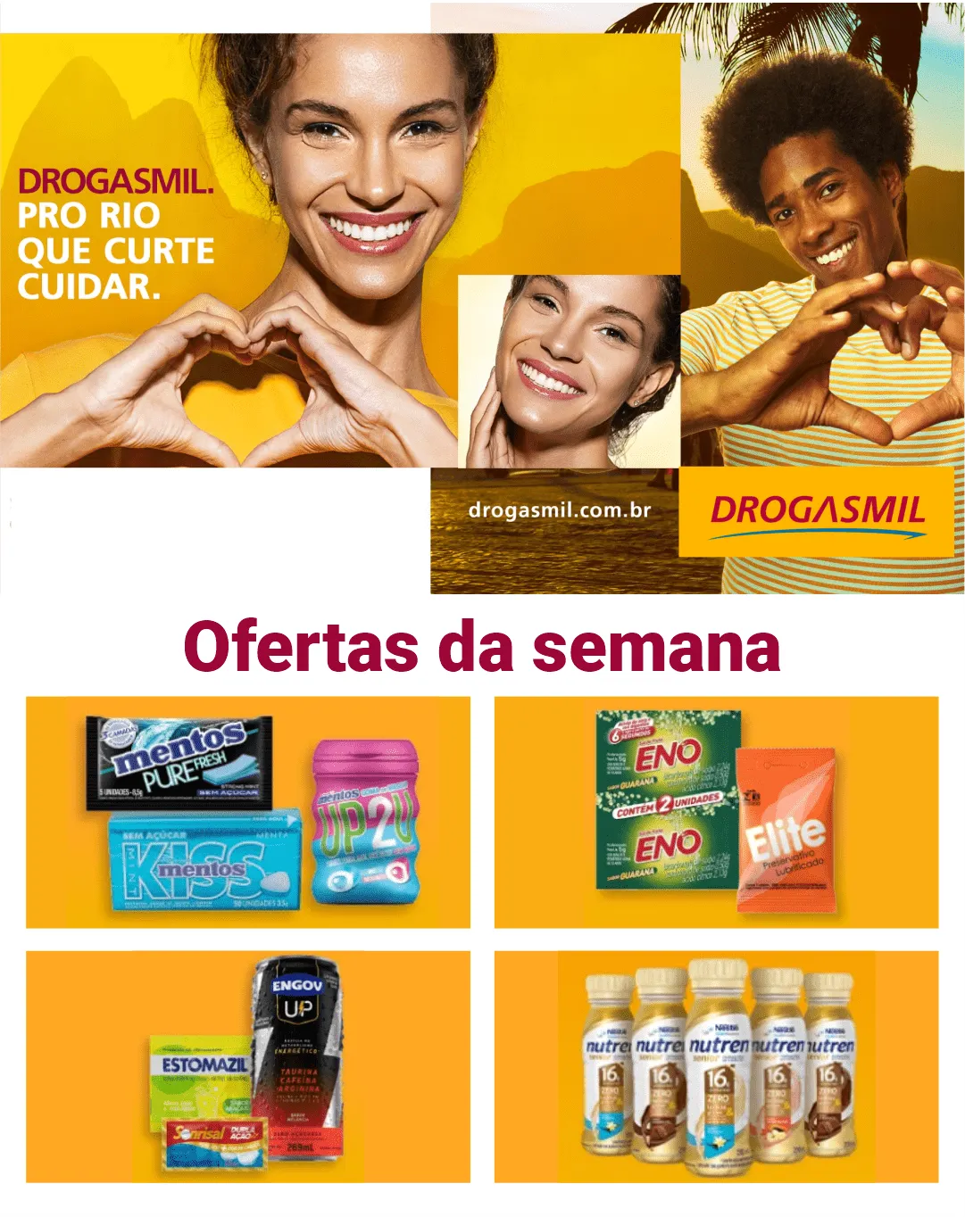Encarte de Drogasmil ofertas 23 de agosto até 28 de agosto 2024 - Pagina 