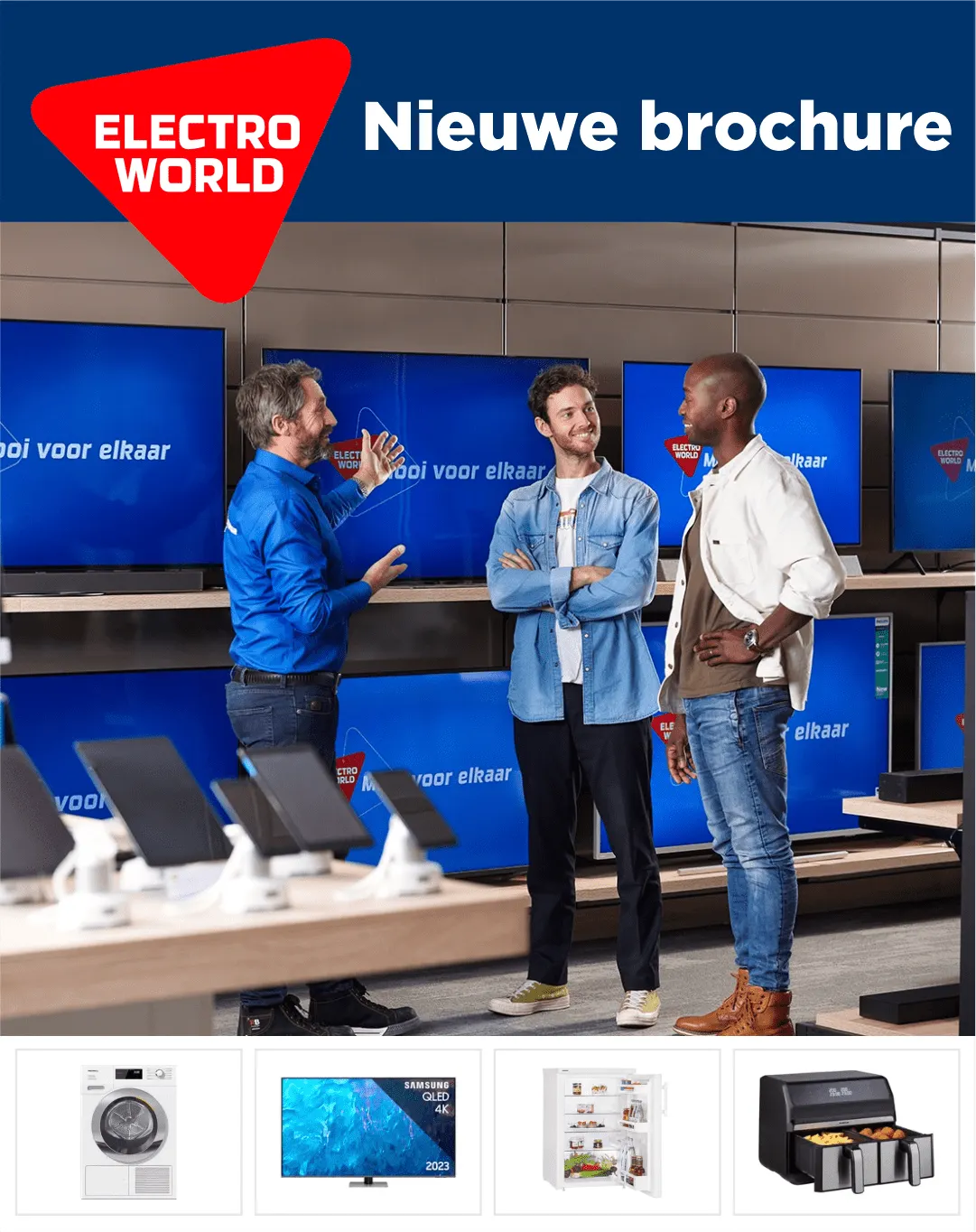 Electroworld Aanbiedingen van 17 augustus tot 1 september 2025 - Folder pagina 1