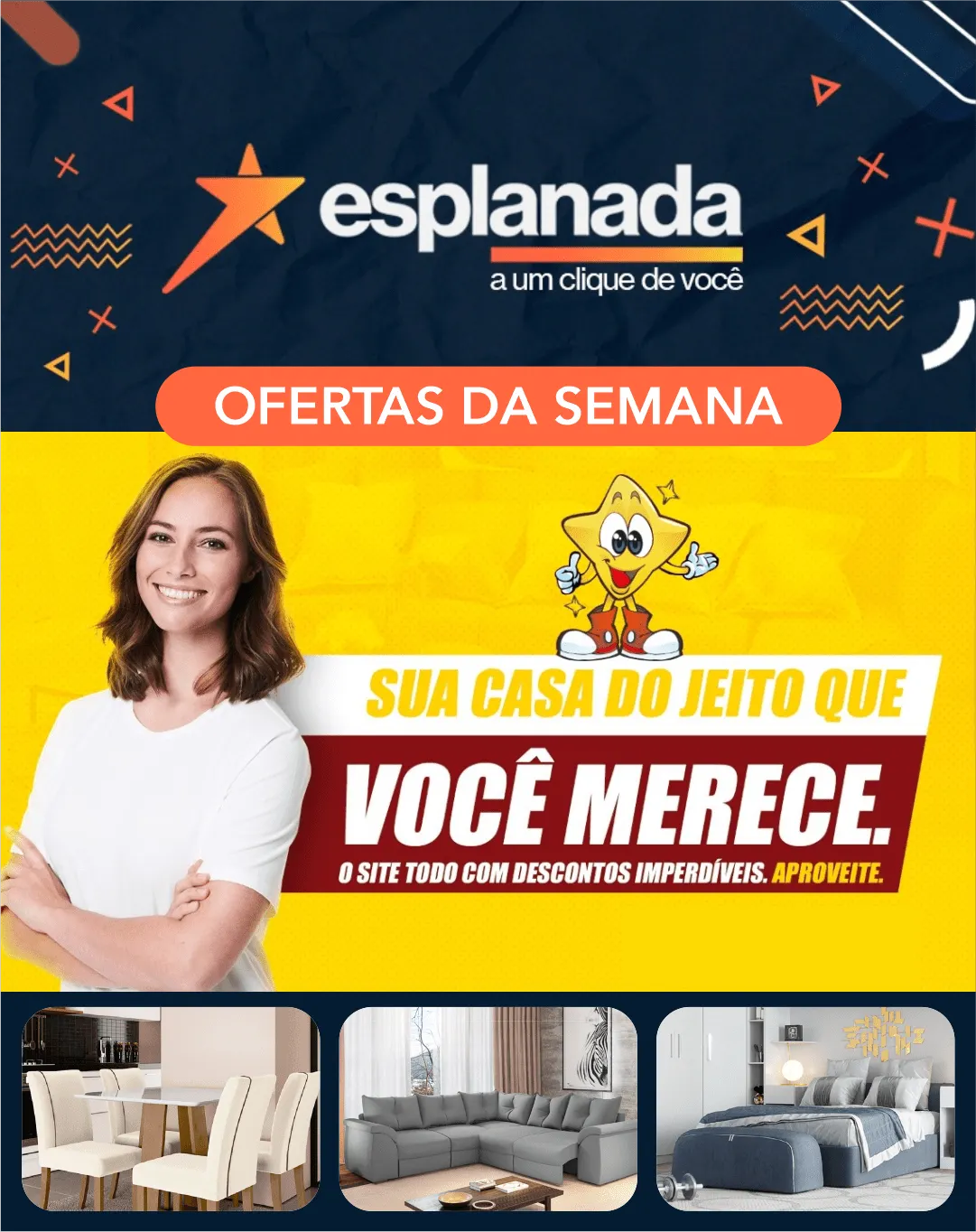 Encarte de Esplanada Móveis 1 de janeiro até 6 de janeiro 2024 - Pagina 